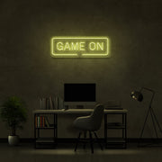 Game On Neon Sign