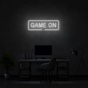 Game On Neon Sign