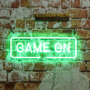 Game On Neon Sign