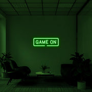 Game On Neon Sign