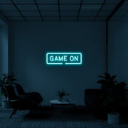 Game On Neon Sign