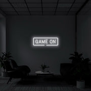 Game On Neon Sign