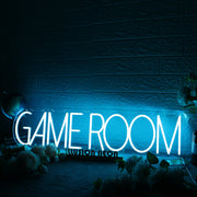 Game Room Blue Neon Sign