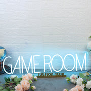 Game Room Blue Neon Sign