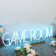 Game Room Blue Neon Sign