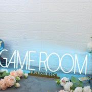 Game Room Blue Neon Sign