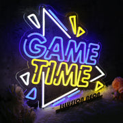 GAME TIME Custom Neon Sign