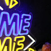 GAME TIME Custom Neon Sign