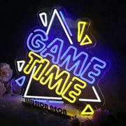 GAME TIME Custom Neon Sign