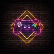 Gamer Joystick Neon Sign