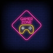 Gamer Zone Neon Sign