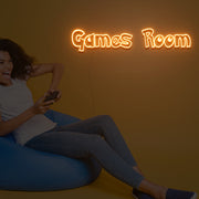 Games Room Neon Sign Custom Neon Sign Lights Night Lamp Led Neon Sign Light For Home Party