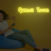 Games Room Neon Sign Custom Neon Sign Lights Night Lamp Led Neon Sign Light For Home Party