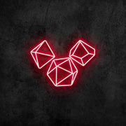 Gaming Dice Neon Sign