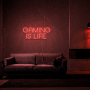 Gaming Is Life Neon Sign