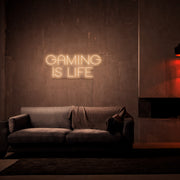 Gaming Is Life Neon Sign