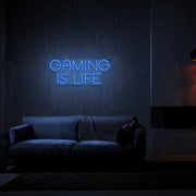 Gaming Is Life Neon Sign