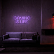 Gaming Is Life Neon Sign