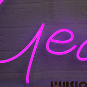 Geaux Purple Neon Sign