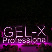 Gel-X Professional Purple Neon Sign