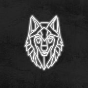 Geo Wolf Neon Sign