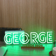 George Green Custom Neon Sign