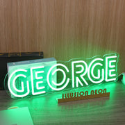 George Green Custom Neon Sign