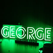 George Green Custom Neon Sign