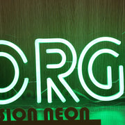 George Green Custom Neon Sign