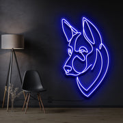 German Shepherd Neon Sign NE906-1