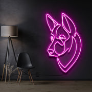 German Shepherd Neon Sign NE906-1