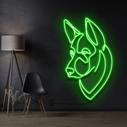 German Shepherd Neon Sign NE906-1