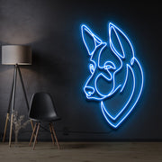 German Shepherd Neon Sign NE906-1