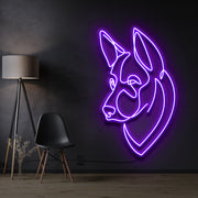 German Shepherd Neon Sign NE906-1