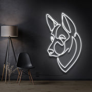 German Shepherd Neon Sign NE906-1