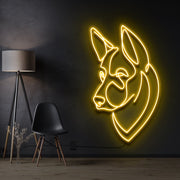 German Shepherd Neon Sign NE906-1