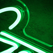 Get Bubbly Green Neon Sign