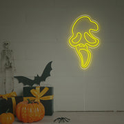 Ghost Face LED Neon Sign