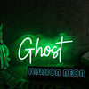 Ghost Green Neon Sign