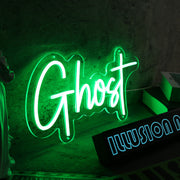 Ghost Green Neon Sign