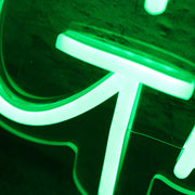 Ghost Green Neon Sign