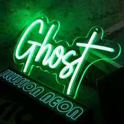 Ghost Green Neon Sign