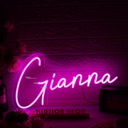 Gianna Pink Neon Sign