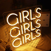 Girls Girls Girls Neon Led Neon Sign