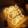 Girls Girls Girls Neon Led Neon Sign