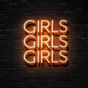 Girls Girls Girls Neon Sign