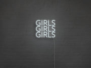 Girls Girls Girls Neon Sign