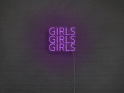 Girls Girls Girls Neon Sign