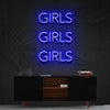 Girls Girls Girls Neon Sign