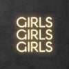 Girls Girls Girls Neon Sign Wall Decor Sign Led  Neon Light